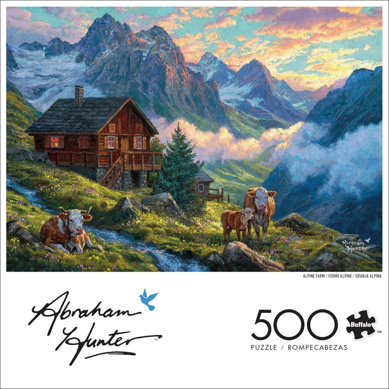 Buffalo Games Abraham Hunter 500-Piece Jigsaw Puzzle photo 6