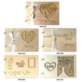 thumbnail image 2 of 20pcs Wooden Guest Book Signs Wedding Romantic Marriage Guestbook Decor, 2 of 9