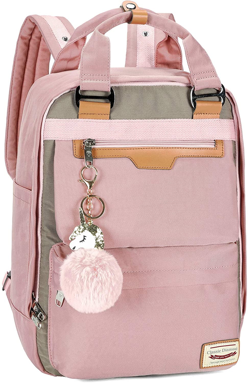 Laptop backpack women's waterproof Clearance