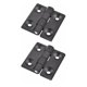 thumbnail image 1 of BR-Vie 2 piezas Bisagras para armarios Bisagra para puerta Bisagra para puerta de armario Bisagras para puerta de armario Aleación de zinc con tornillos para puerta de armario de muebles, negro esquí esquí Gafas de esquí, 1 of 5