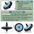 thumbnail image 3 of Upgraded Dryer Repair Kit Compatible with Samsung, 3 of 8