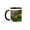Black/White, variant on 3drose, Copper-rumped Hummingbird, 11oz Two-tone Red Mug