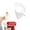 White#3, variant on Silicone Funnel for Stand Mixers | Flexible Bowl Filler for Dry Ingredients | Kitchen Baking Accessory for Powder and Flour | Dishwasher Safe Food Grade Tool for Home Bakers