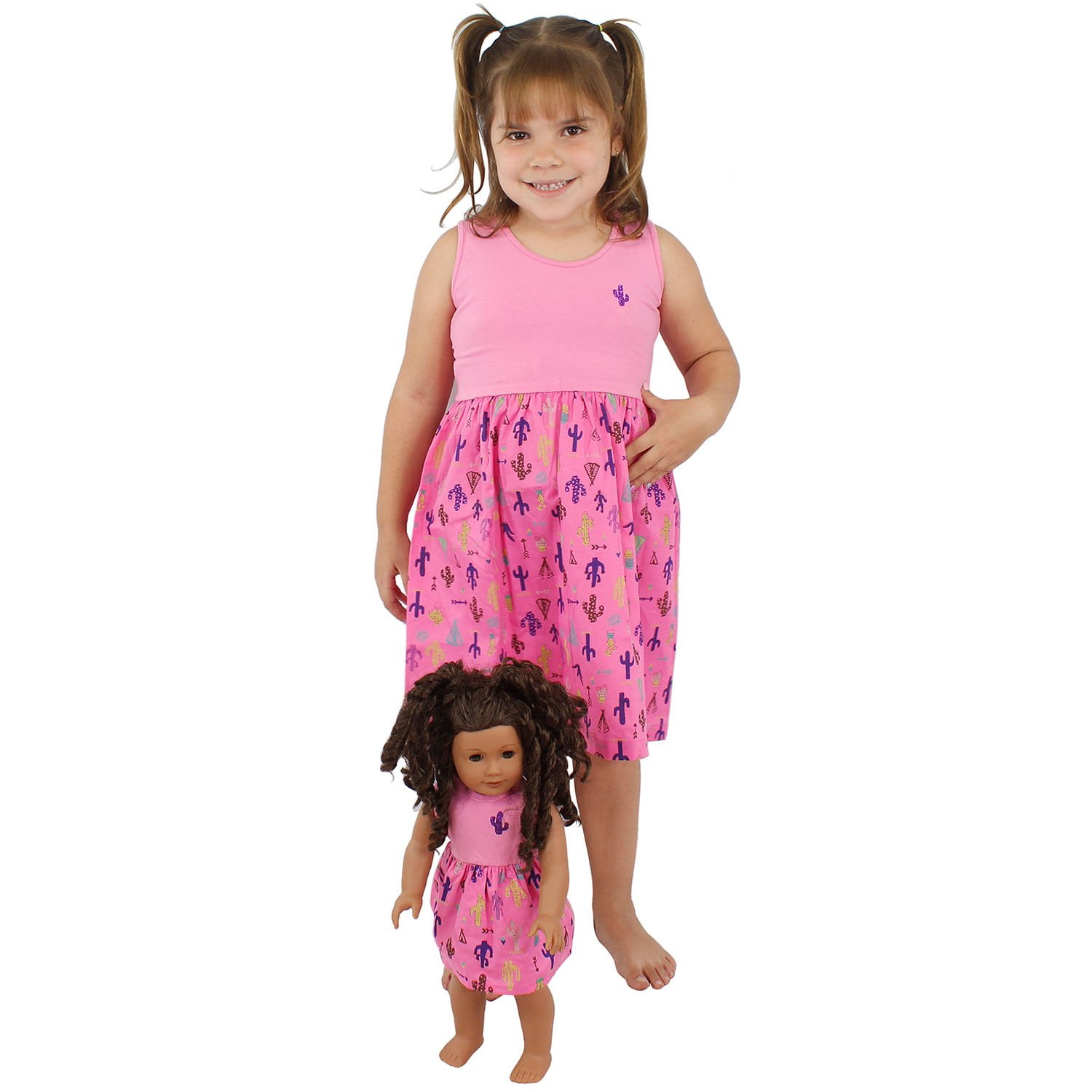 Girl & Doll Matching Kaptus Set - Size 12