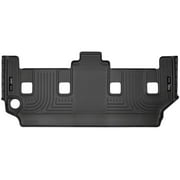 Husky Liners Weatherbeater Floor Mats | Fits 2008 - 2016 Chrysler Town & Country w/ Stow-N-Go; 2008 - 2020 Dodge Grand Caravan w/ Stow-N-Go | 3rd Row, 1-pc Black - 19091