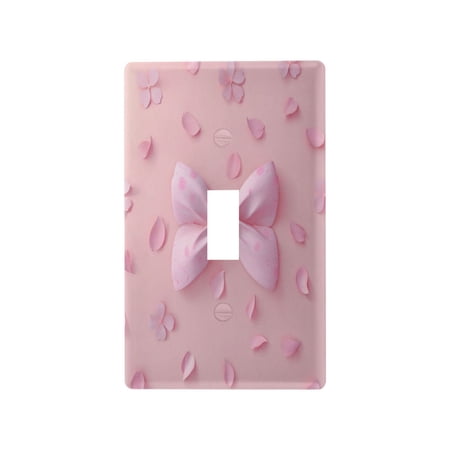 Light Switch Cover Switch Plate Outlet Cover Plug Cover for Electrical Toggle Switch Butterfly Knot Decoration
