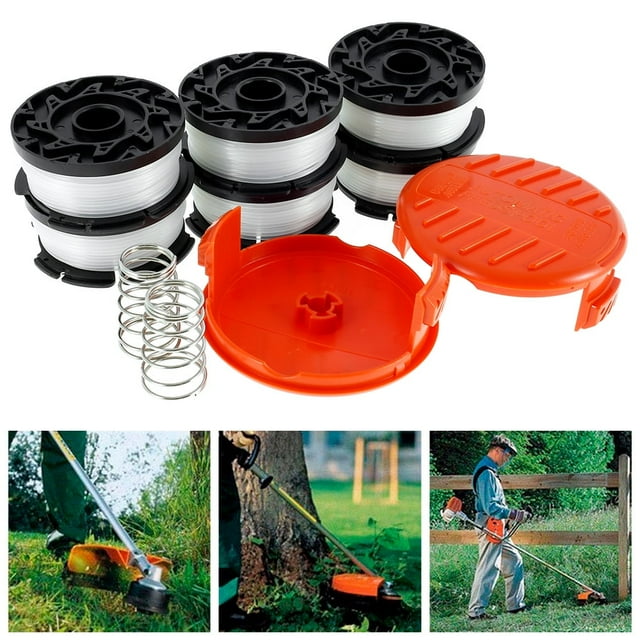 String Trimmer Spools Lawn Mower Replacement Outdoor Power Tool Accessories Time-saving Cut-fast Wearable Durable Cutter Head Thread Line