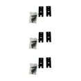 thumbnail image 4 of Justharion Fashionable Wall Mount Shelf Rack Stand For Stylish Home Decor Heavy-duty Wall Shelf Speaker Stand black 3Set, 4 of 6