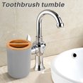 thumbnail image 3 of Bathroom Accessories Set Soap Dispenser Bottle Dish Washroom Toothbrush Holder Cup Suit Gray, 3 of 6
