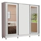 thumbnail image 1 of Ropero Closet Madesa 3 Puertas 2 Espejos con Pies BM, 1 of 5