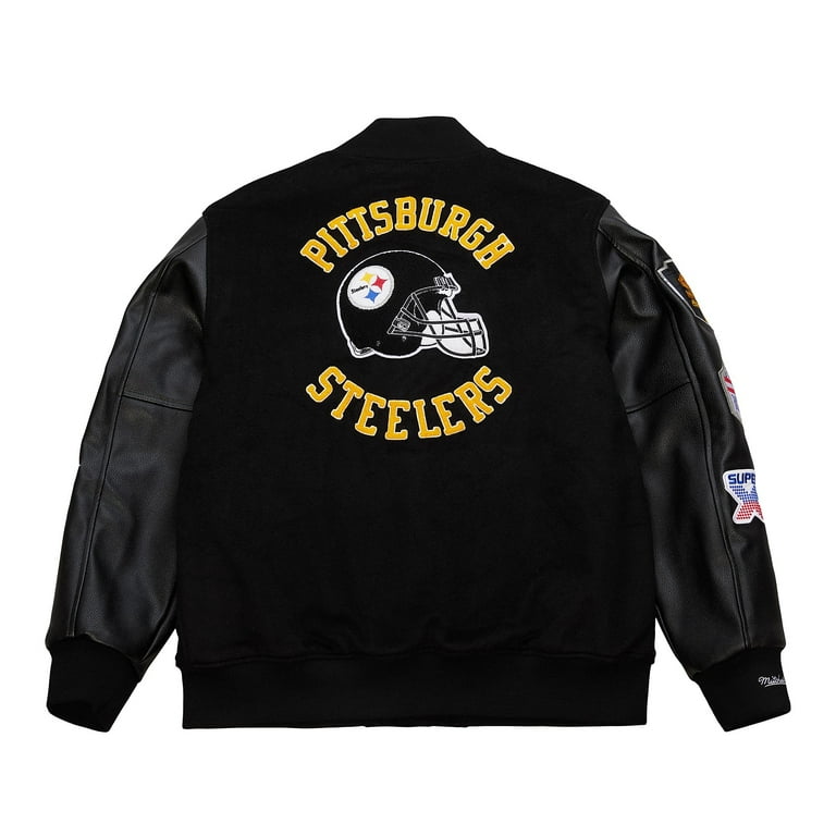 Mitchell & Ness fashion Steelers Jacket