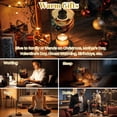 thumbnail image 7 of Candle Warmer Lamp with Timer, Bald Eagle Stars Stripes Wings Fiery Patriotic Fantasy Non-slip Wireless Remote Control Wax Melts Warmer with 4 Bulbs for Home Office Dorm, Birthday Gifts for Women, 7 of 7