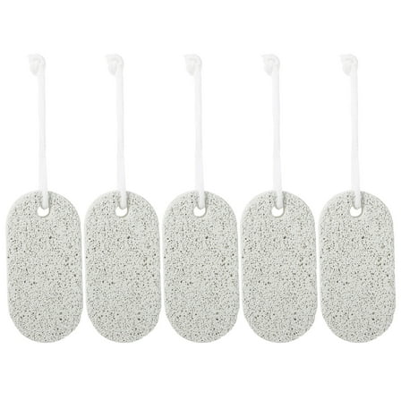 Pretyzoom 5Pack Bunny Chew Toys for Rabbits Light Grey Volcanic Rock for Daily Life