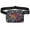 Waist bag003C, variant on Unisex Adjustable Fanny Pack, Butterfly Letter Print Star Pattern Waist Bag, Polyester Crossbody Belt Bag for Travel, Shopping, Daily Use, Black