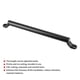 thumbnail image 5 of Aluminum Alloy CNC Balance Bar Crossbar Handlebar Extended Reinforcement for MotorcycleBlack, 5 of 5