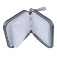 thumbnail image 2 of 5X 40 CD DVD Disc Album Storage Carry Case Cover Wallet Sleeve Holder Bag Hard Box - Silver, 2 of 4