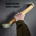 thumbnail image 5 of Uds Barra De Agarre De Baño De Madera, Manija De Bañera De Ducha para Discapacitados Y Ancianos, Barras De Agarre De Seguridad Antideslizantes Impermeables para Escaleras Y Pasillos40cm, 5 of 5