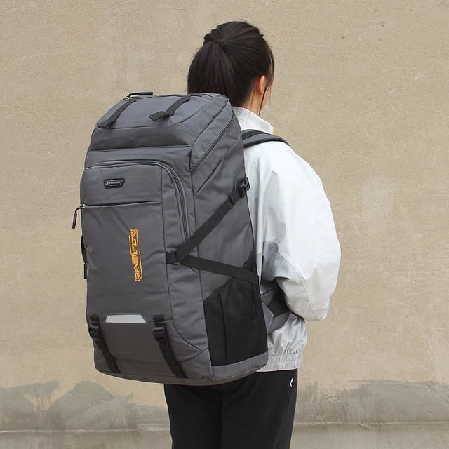 Mochila clásica de gran capacidad para viajes al aire libre, de dos tamaños y gran tamaño, para estudiantes, para uso informal y para ordenador