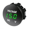 thumbnail image 1 of HLONK Car Marine Motorcycle LED Digital Volt Tester Meter Voltage Battery Gauge, 1 of 7