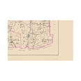 thumbnail image 2 of Historic County Map - Hartford County North Connecticut - Hurd 1893 - Vintage Wall Art, 2 of 4