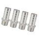 thumbnail image 1 of 4x BSP Rosca cónica X Conector de extremo de cola de Accesorio de material acero para aire, agua y kusrkot Enchufe de tubo de rosca macho, 1 of 5