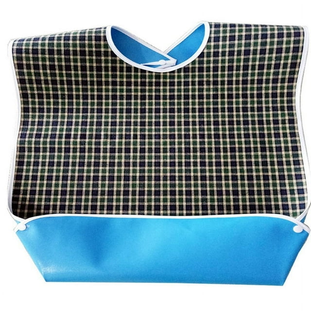 Large Waterproof Aprons Adult Mealtime Bibs Disability Clothes Bib Cook Protector Tool Aid Cook Dining Clothes Washable