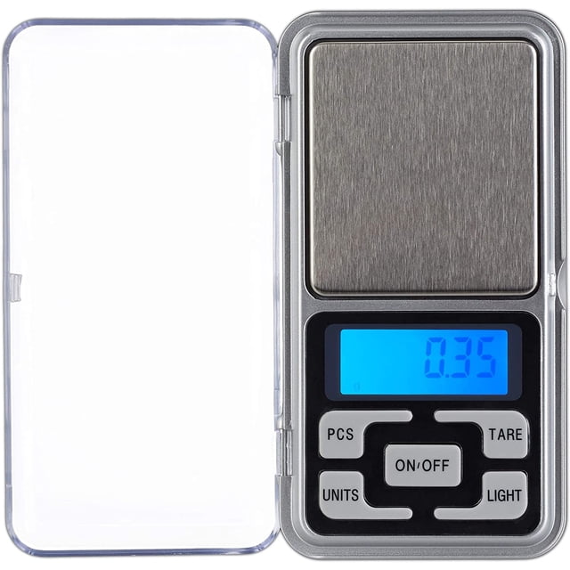 Bascula Gramera De Bolsillo 500 Gr 1 Gramos Digital MH500/1 OBI Levamdar LN-0180