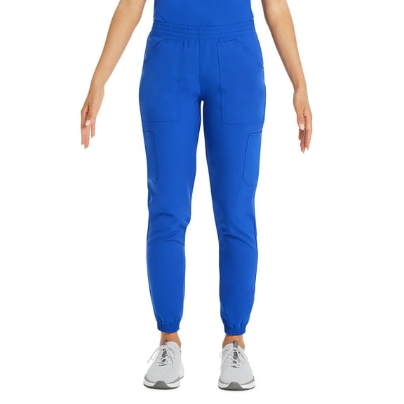 Scrubstar Women's Core Essentials Stretch Pull-On Jogger Cargo Scrub Pants, Sizes XS-3XL