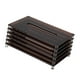 thumbnail image 3 of Estuche para pañuelos faciales, caja dispensadora de pañuelos, funda de acrílico para pañuelos, caja portátil para pañuelos Marrón, 3 of 9