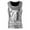 Silver, variant on Baqcunre Tank Tops Men Summer Mens Vest Fashion Glossy Sleeveless T Shirt Mens Stage Performance Vest Sleeveless Tshirts For Men Tops For Men Black L