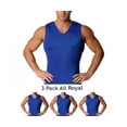 thumbnail image 6 of 3 Pack Insta Slim Activewear Sleeveless V-Neck Tank VA00N3, 6 of 13
