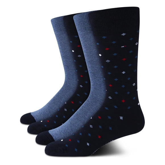 Calcetines redondos Tommy Hilfiger, paquete de 4 unidades, cómodos y elásticos para hombre