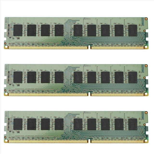 3X 8 GB de Memoria RAM 2RX8 1.35V DDR3 PC3L-12800E 1600MHz 240 Pines ECC RAM Sin Búfer para Server Workstation