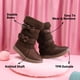 thumbnail image 3 of Dream Pairs Botas de nieve de invierno para niñas Zapatos de media pantorrilla con forro de piel sintética KLOVE Dream Pairs KLOVE, 3 of 5