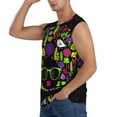 thumbnail image 3 of Disketp Black Head African Woman Sleeveless Tshirts For Men, Muscle Shirts For Men Dry Fit Tank Top-Medium, 3 of 8