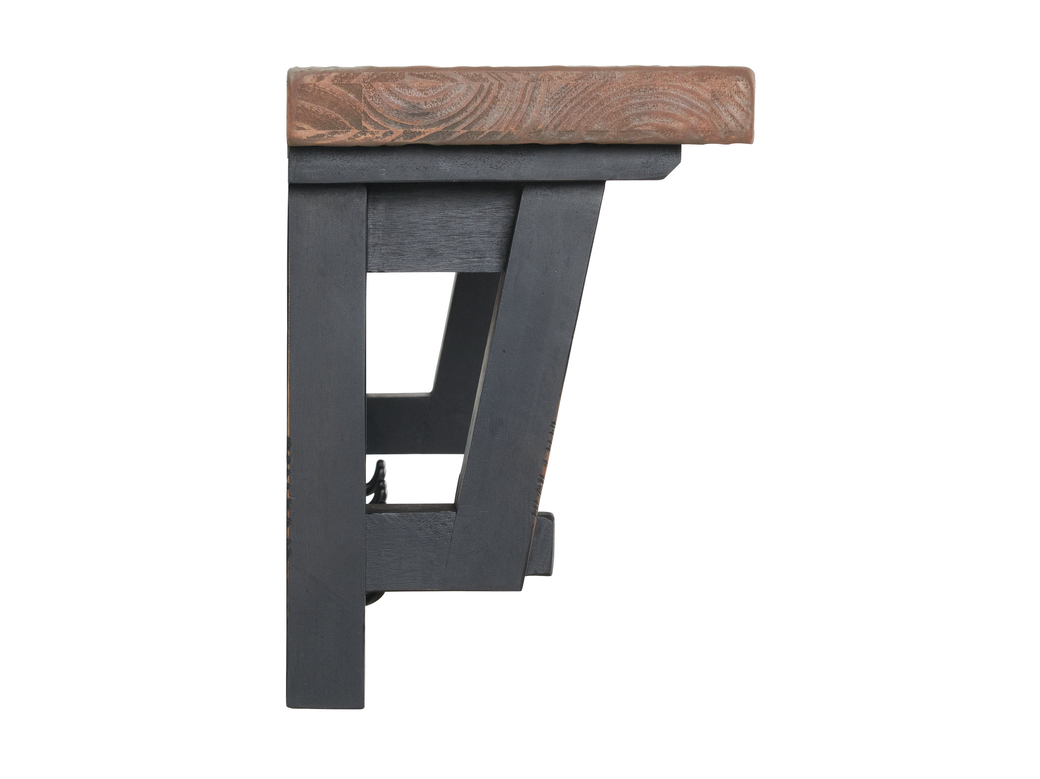 Alaterre Bolton Furniture Adam 42"L Wood Coat Hook with Shelf