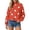 Watermelon Red, variant on Womens Polka Dot Sweatshirts Neck Long Sleeve Pullover Tops Oversized Drop Shoulder Loose Fit Soft Cute Graphic Print Y2K Casual Fall Fashion Outfits