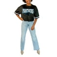 thumbnail image 2 of Women's Gameday Couture  Black Carolina Panthers  Game Face Fashion Jersey, 2 of 5