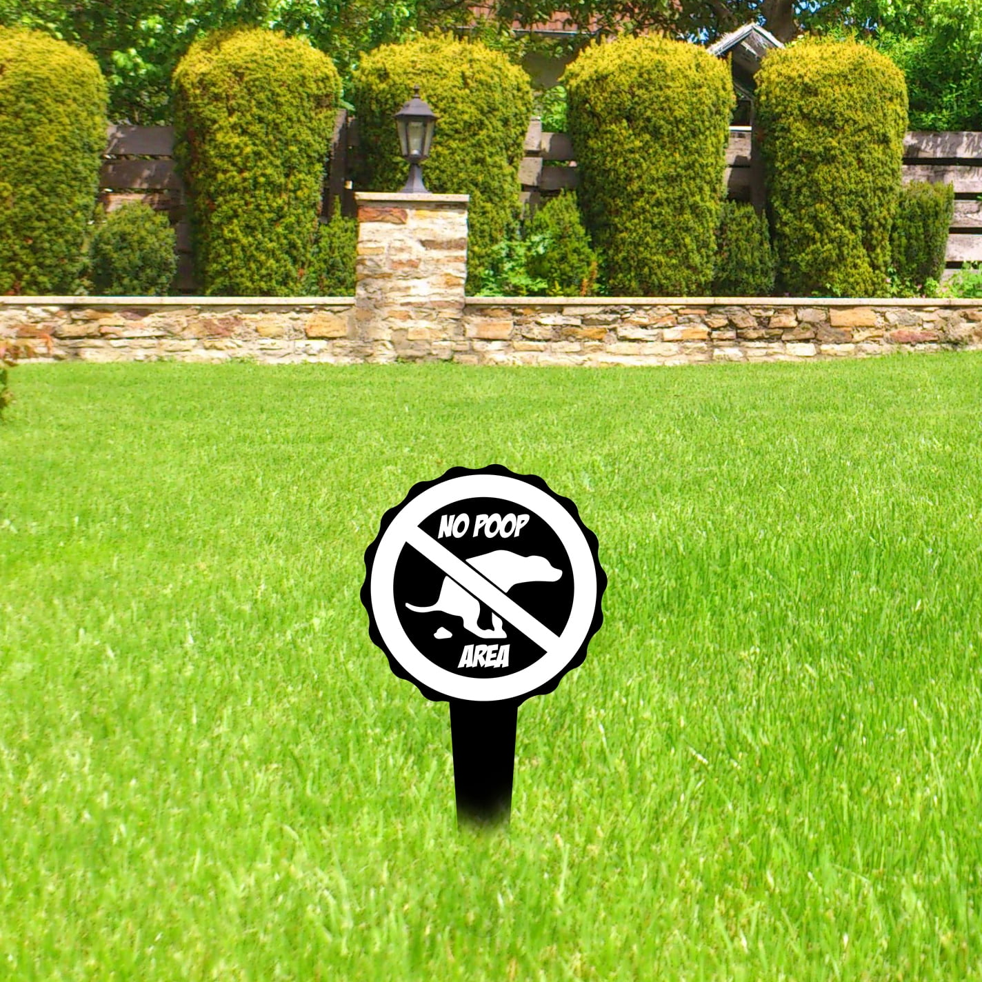 No Area For Home Lawns Gr Areas Not Pet Dog Relief No Area For Home Lawns Gr Areas Not Pet Dog Relief 10x18 Inches Aluminum