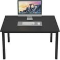 thumbnail image 7 of SogesPower Industrial Rectangle Computer Desk 29.5"H Office Desk Computer Table Sturdy Office Desk Writing Desk, Black, 7 of 7