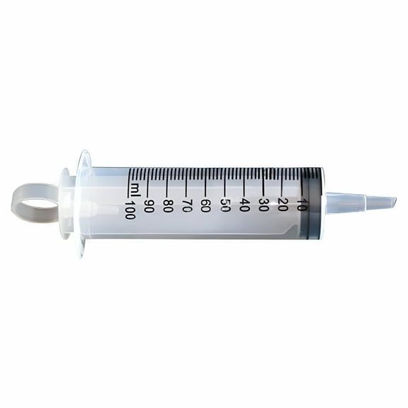 ACDANC 100ml/150ml Syringe, Pet Cat Dog Feeder Injector, Large Plastic Syringe for Scientific Labs, Dispensing, Measuring, Watering, Refilling, Multiple Uses