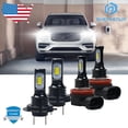 thumbnail image 1 of For Volvo XC90 2003-2014 Combo H7 + H11 LED Headlight Bulbs High + Low Beam Upgrade Set 6000K White, 1 of 5
