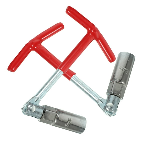 HOMEMAXS Efficient Spark Plug Wrench Set for Easy Access and Repairing with Durable Spring Steel in Assorted Colors 2pcs