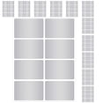 thumbnail image 2 of 12 Sheets Blank Labels Water Resistant Bottle Labels Household Box Stickers Goods Category, 2 of 8