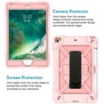 thumbnail image 6 of iPad Air 2 Case, iPad Pro 9.7" Case, Allytech Heavy Duty Shockproof Protective Covers with 360 Rotate Stand /Hand Strap/ Should Belt /Pencil Holder Covers for Apple iPad Air 2/ Pro 9.7",Rosegold, 6 of 6