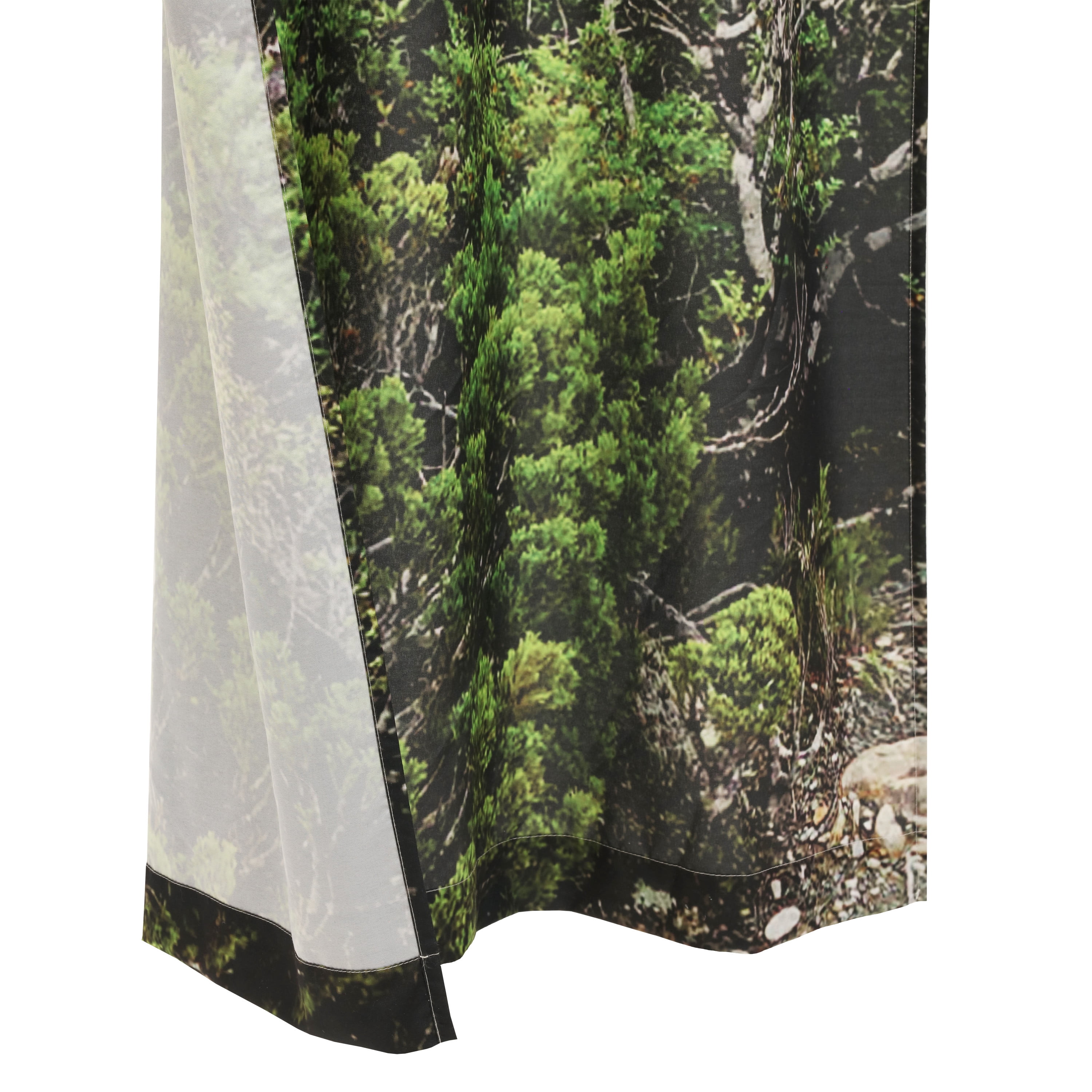 Bald Eagle Light-Filtering Digital Panoramic Print Curtain Pair 74" x 84" in Multi