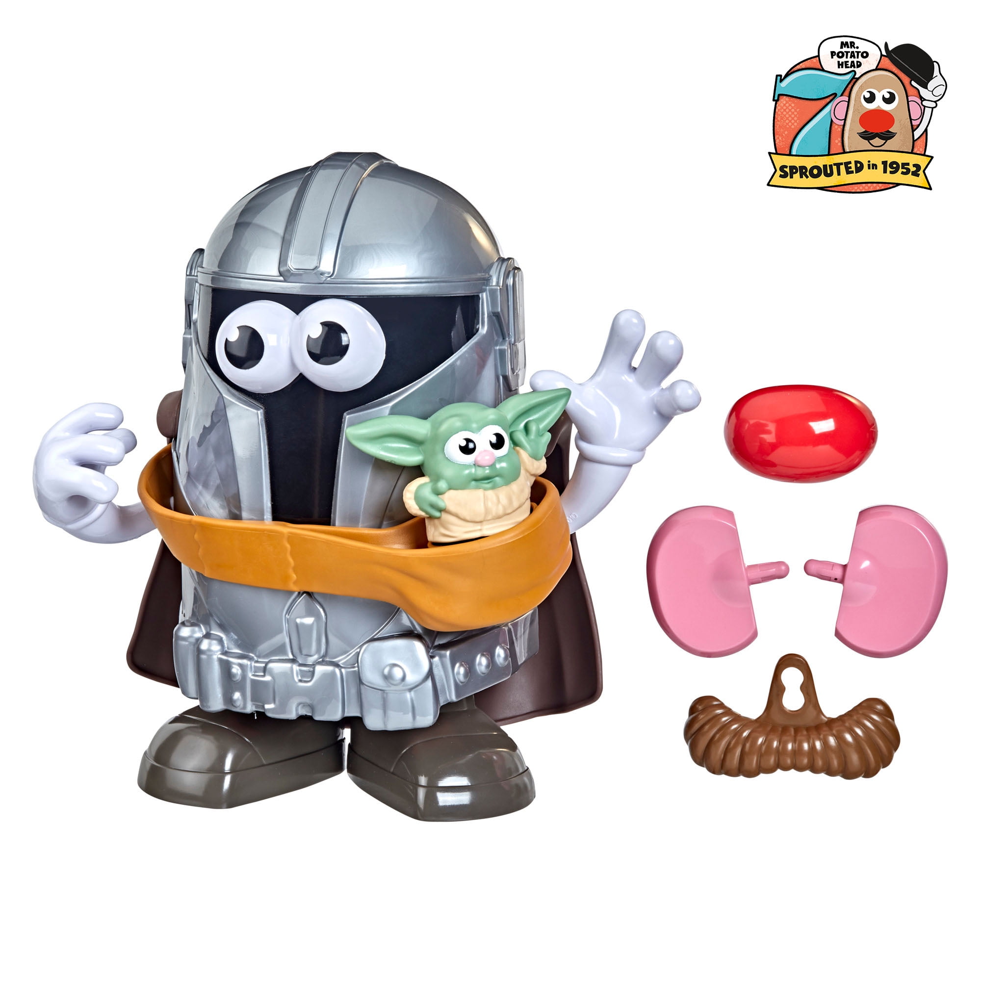 Potato Head The Yamdalorian and the Tot, Potato Head Toy, Includes 14 Parts and Pieces