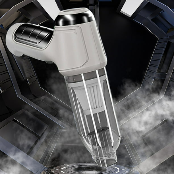 Aspirador de coche Colector de polvo de mano para el hogar del automóvil (gris básico) Sywqhk Libre de BPA