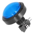 thumbnail image 1 of Crane Machine Button, Game Console Supplies 60mm High Sensitivity Easy Installation Durable With LED Light For Crane Machine Game Console Yellow,Blue,Red,White, 1 of 8