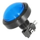 thumbnail image 3 of Emoshayoga Botones de Arcade, botón Convexo Grande de 60 mm Botón de Interruptor de 2 pies con luz LED para Consola de Juegos Crane Machine(Azul), 3 of 5